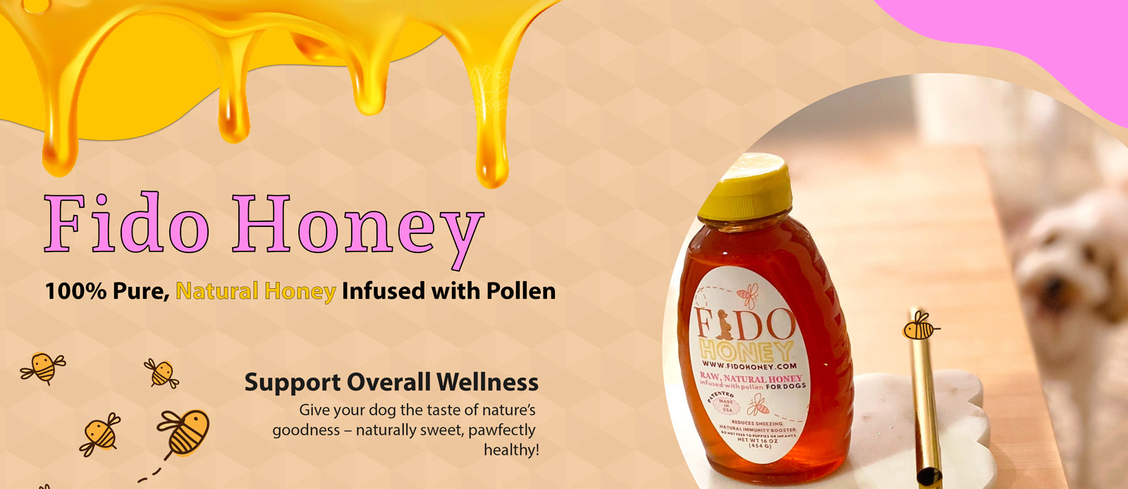pet wellness honey for dogs